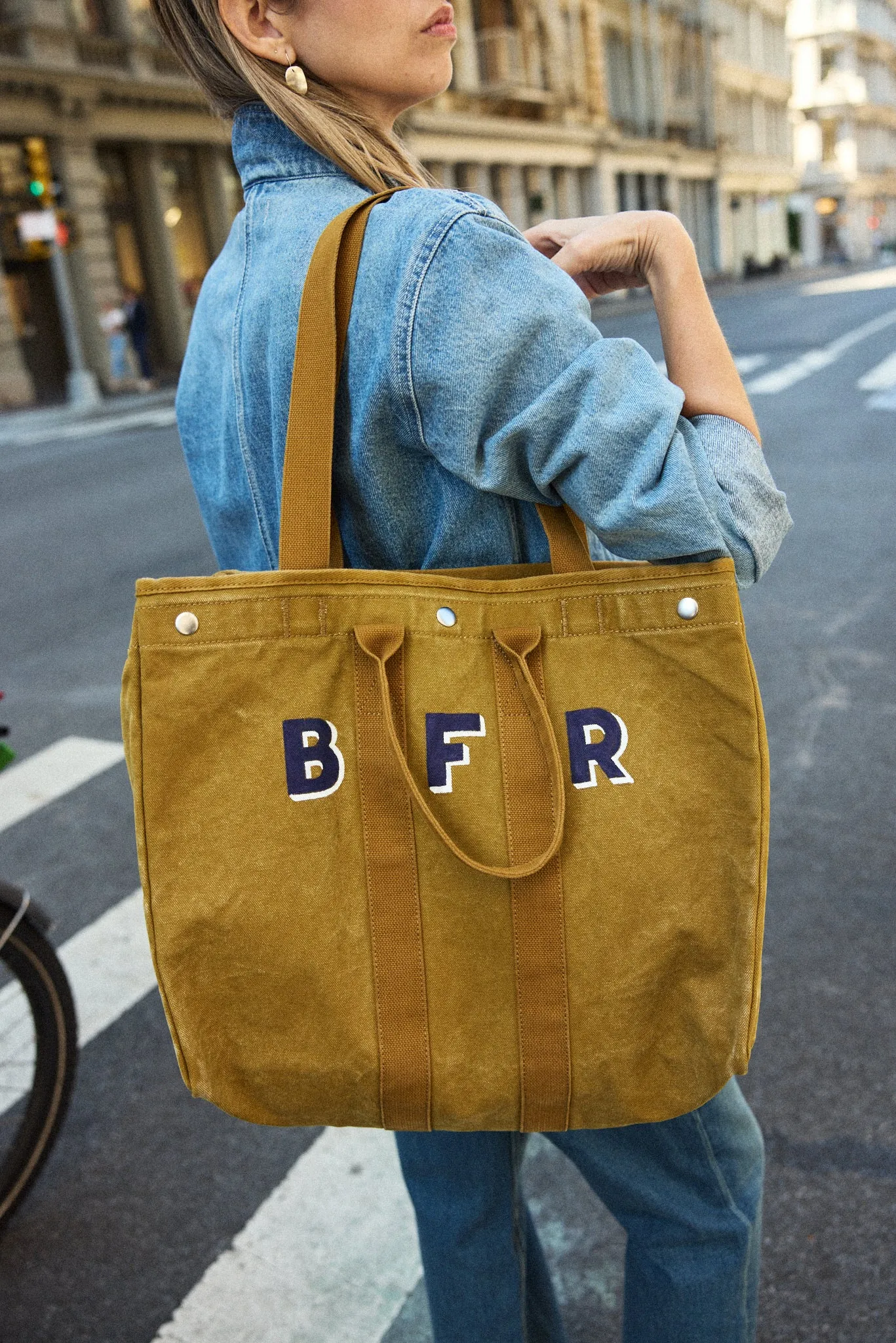 Painted Perfect Weekend Tote sold by Alex Mill