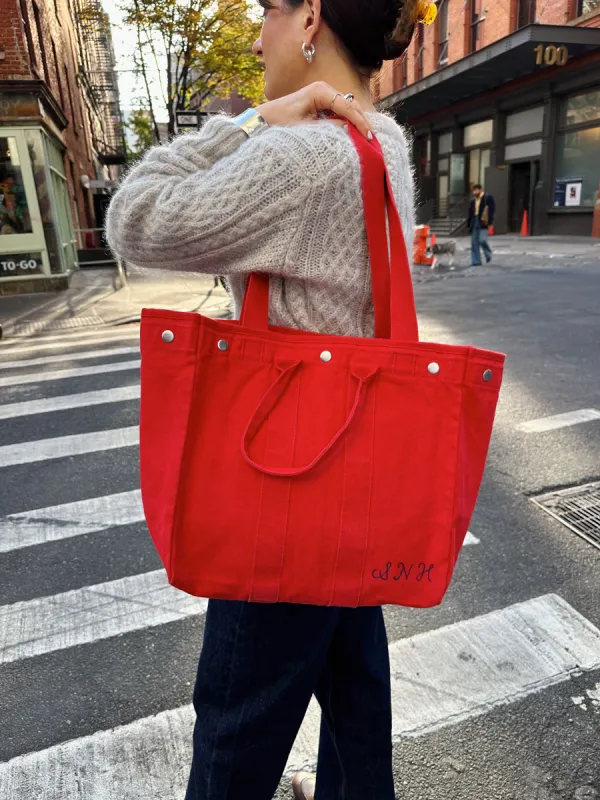 Embroidered Perfect Weekday Tote sold by Alex Mill