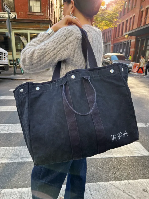 Embroidered Perfect Weekday Tote sold by Alex Mill