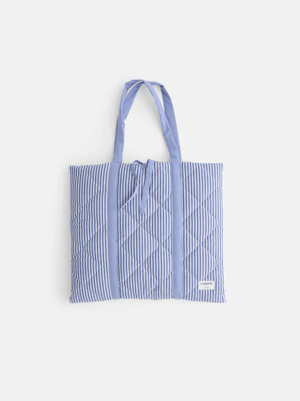P'Jimmies Blanket Tote in Stripe sold by Alex Mill