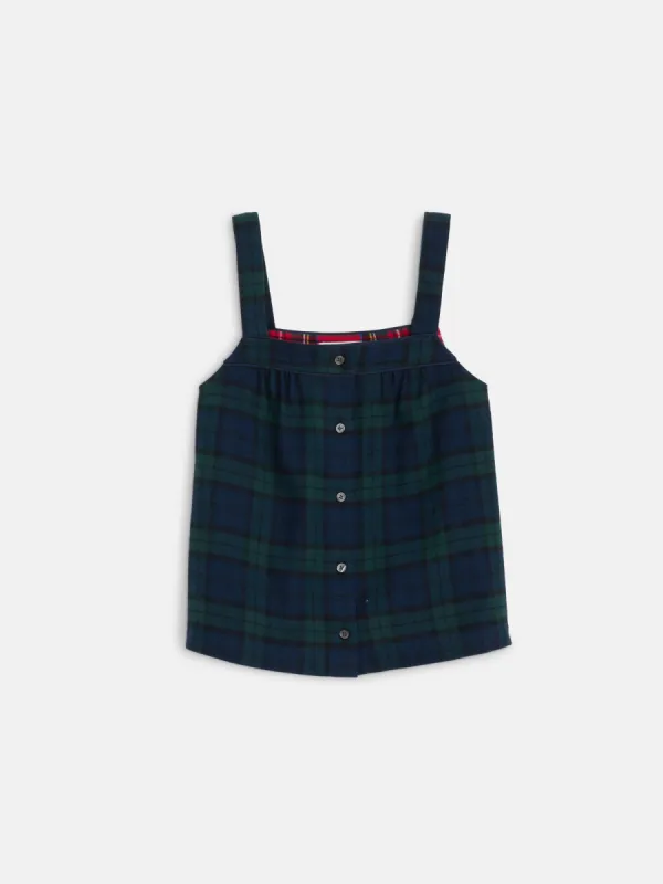 P'Jimmies Sleep Cami in Flannel sold by Alex Mill