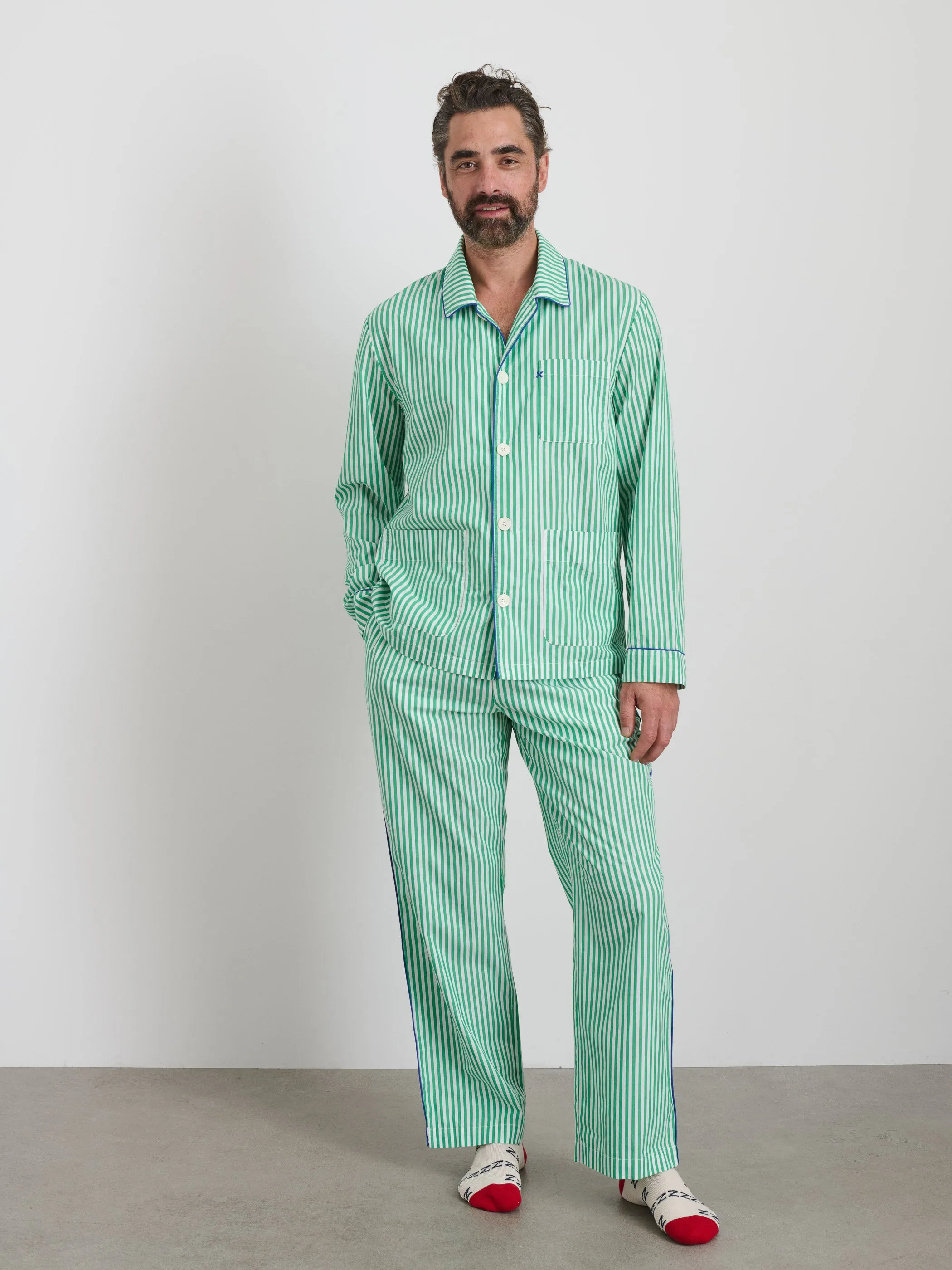 P'Jimmies Sleep Pant in Stripe sold by Alex Mill product image thumbnail 2