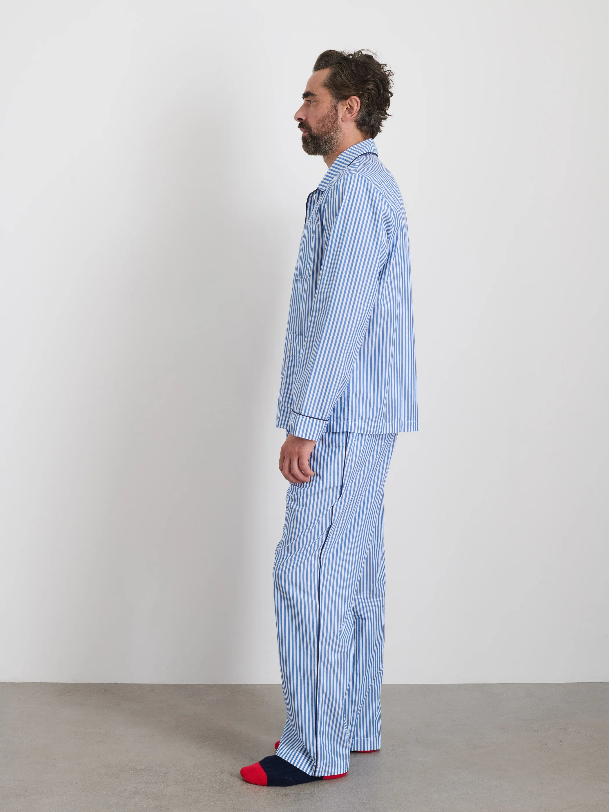 P'Jimmies Sleep Pant in Stripe sold by Alex Mill product image thumbnail 4