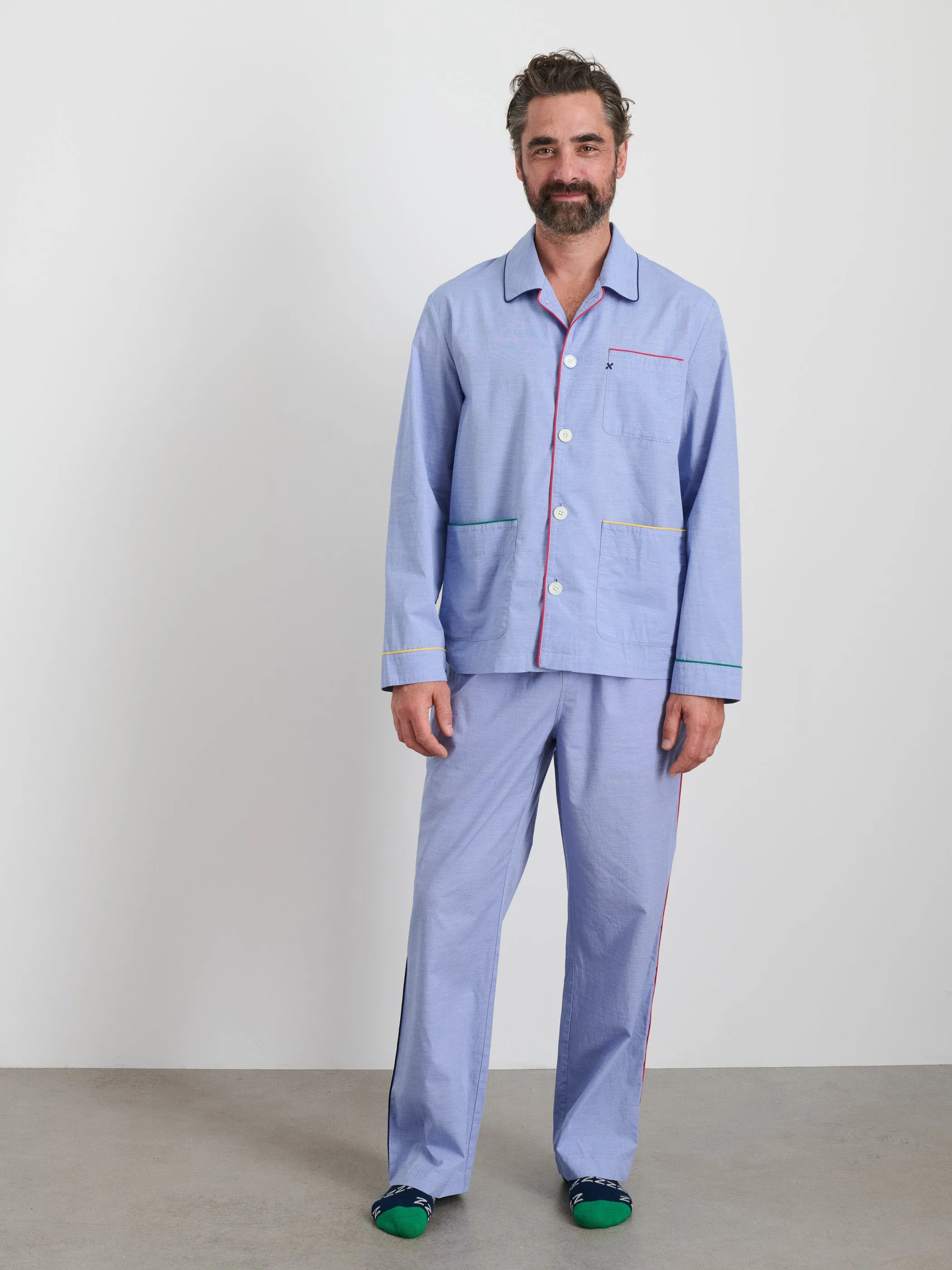 P'Jimmies Sleep Shirt In Solid sold by Alex Mill product image thumbnail 2