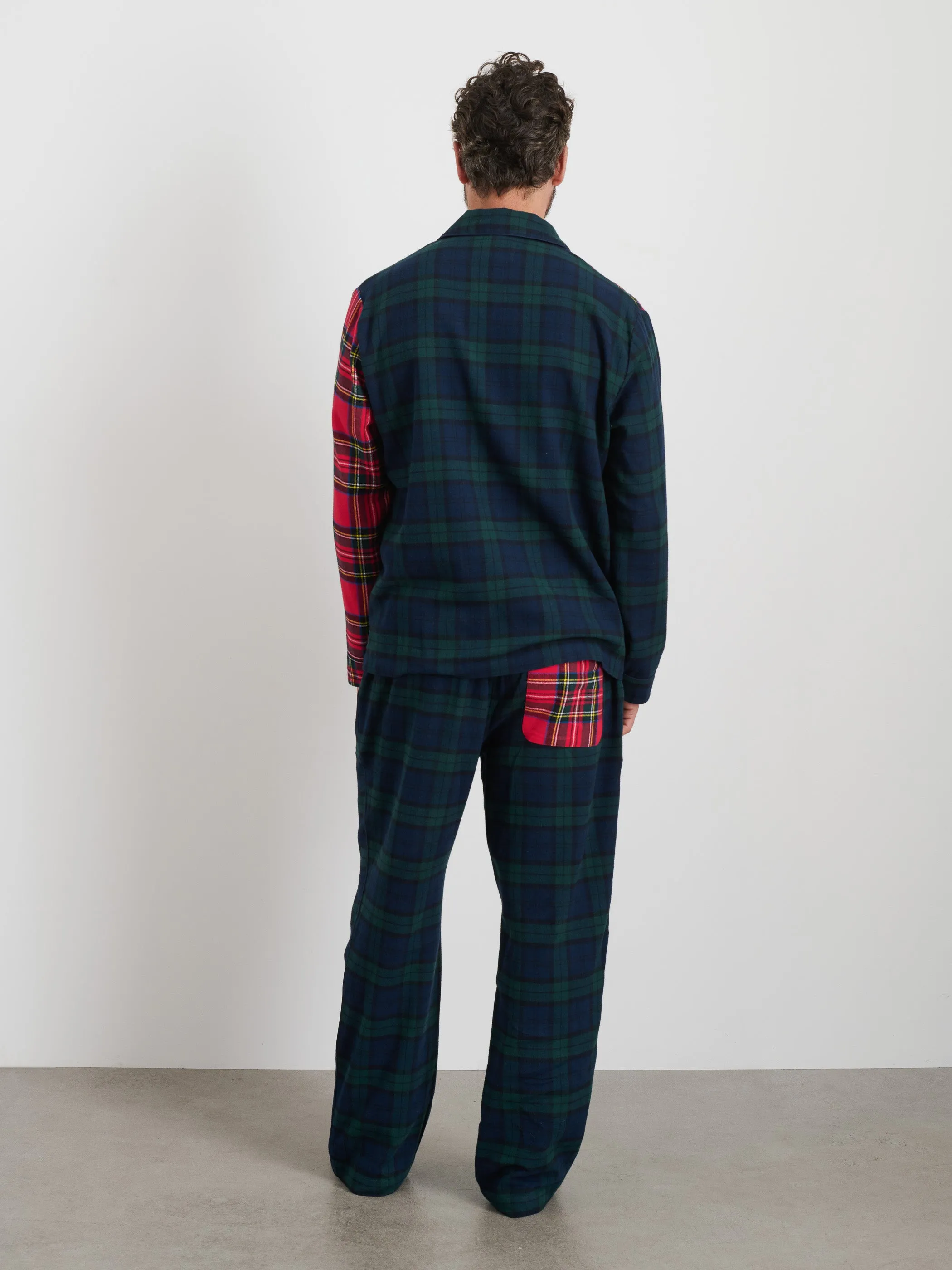 P'Jimmies Sleep Shirt in Flannel sold by Alex Mill product image thumbnail 5