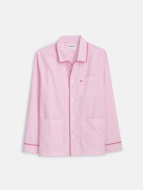 P'Jimmies Sleep Shirt In Stripe sold by Alex Mill