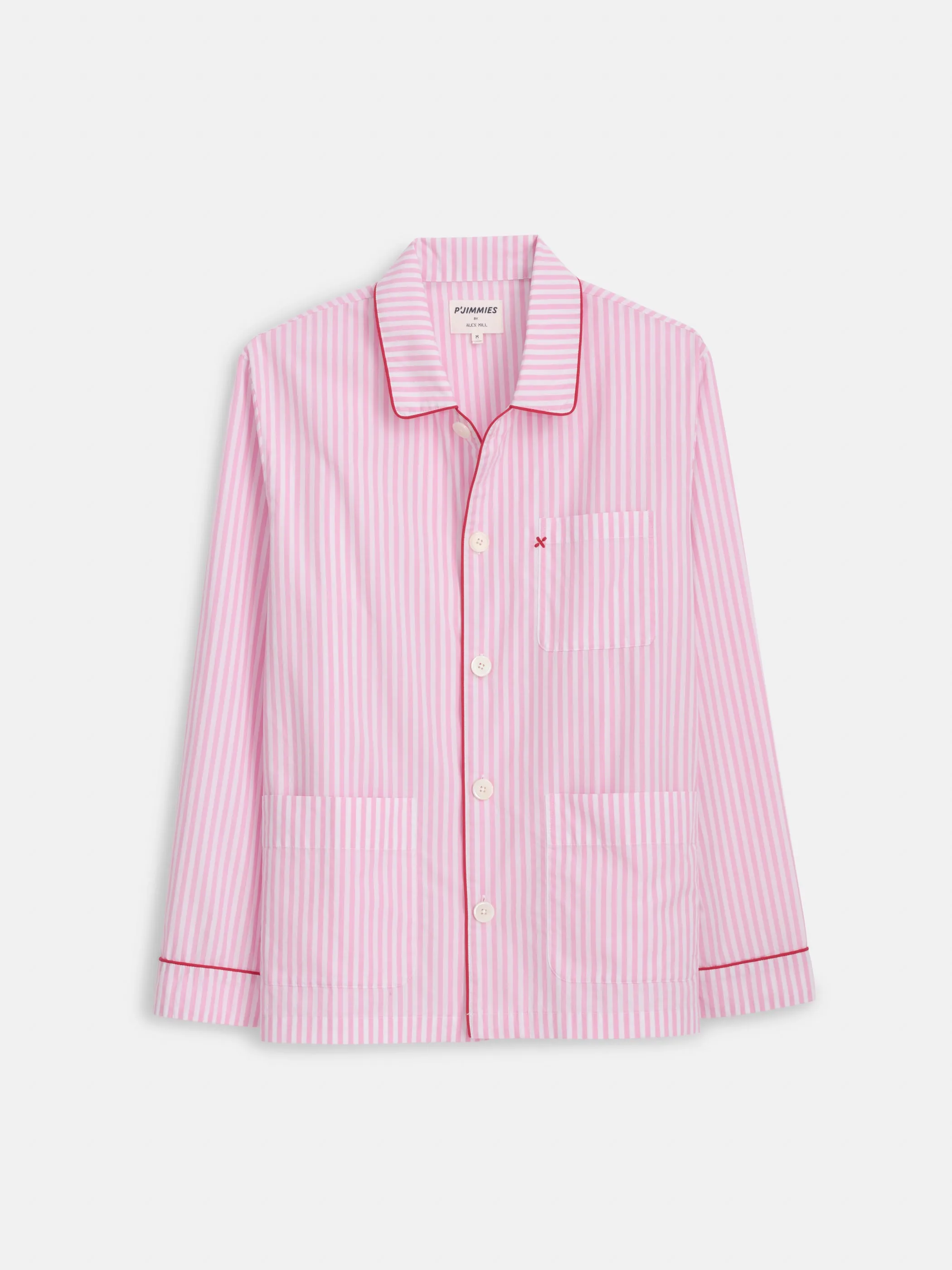 P'Jimmies Sleep Shirt In Stripe sold by Alex Mill