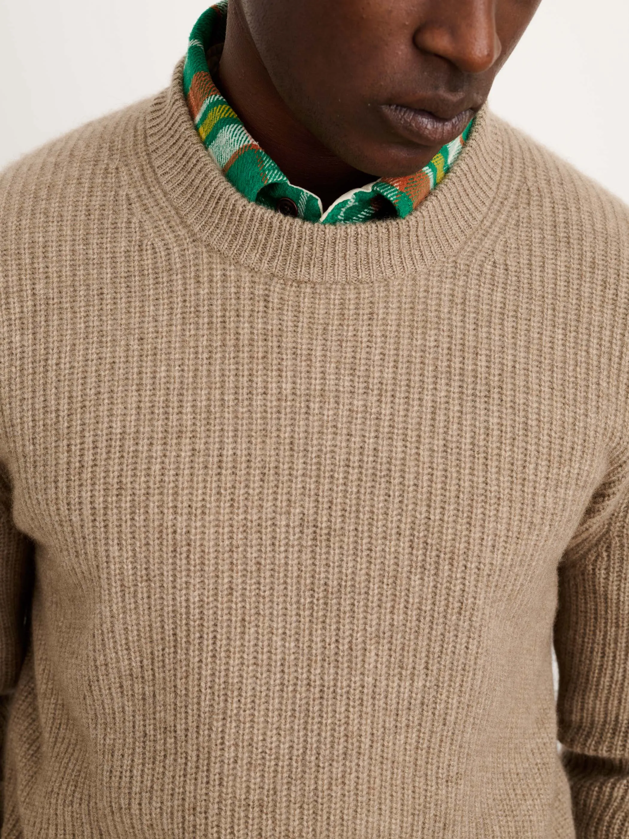 Jordan Sweater in Washed Cashmere sold by Alex Mill product image thumbnail 4