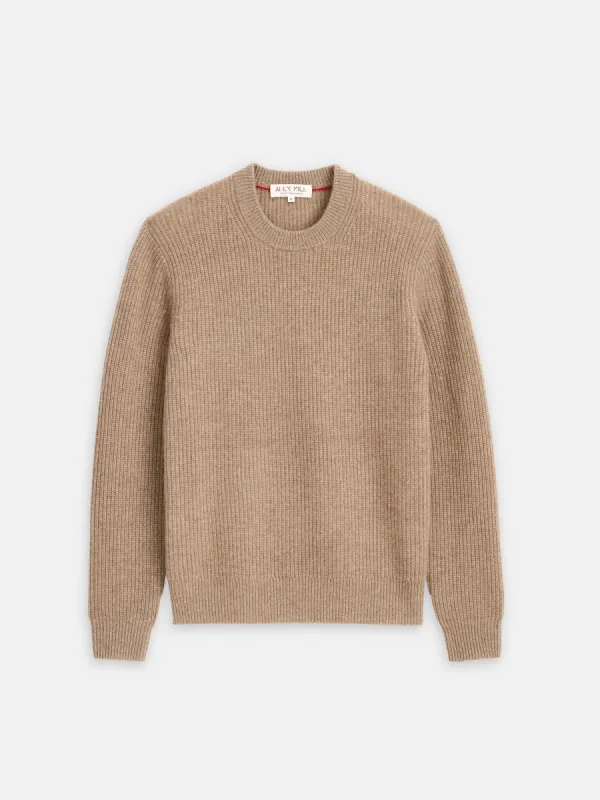 Jordan Sweater in Washed Cashmere sold by Alex Mill
