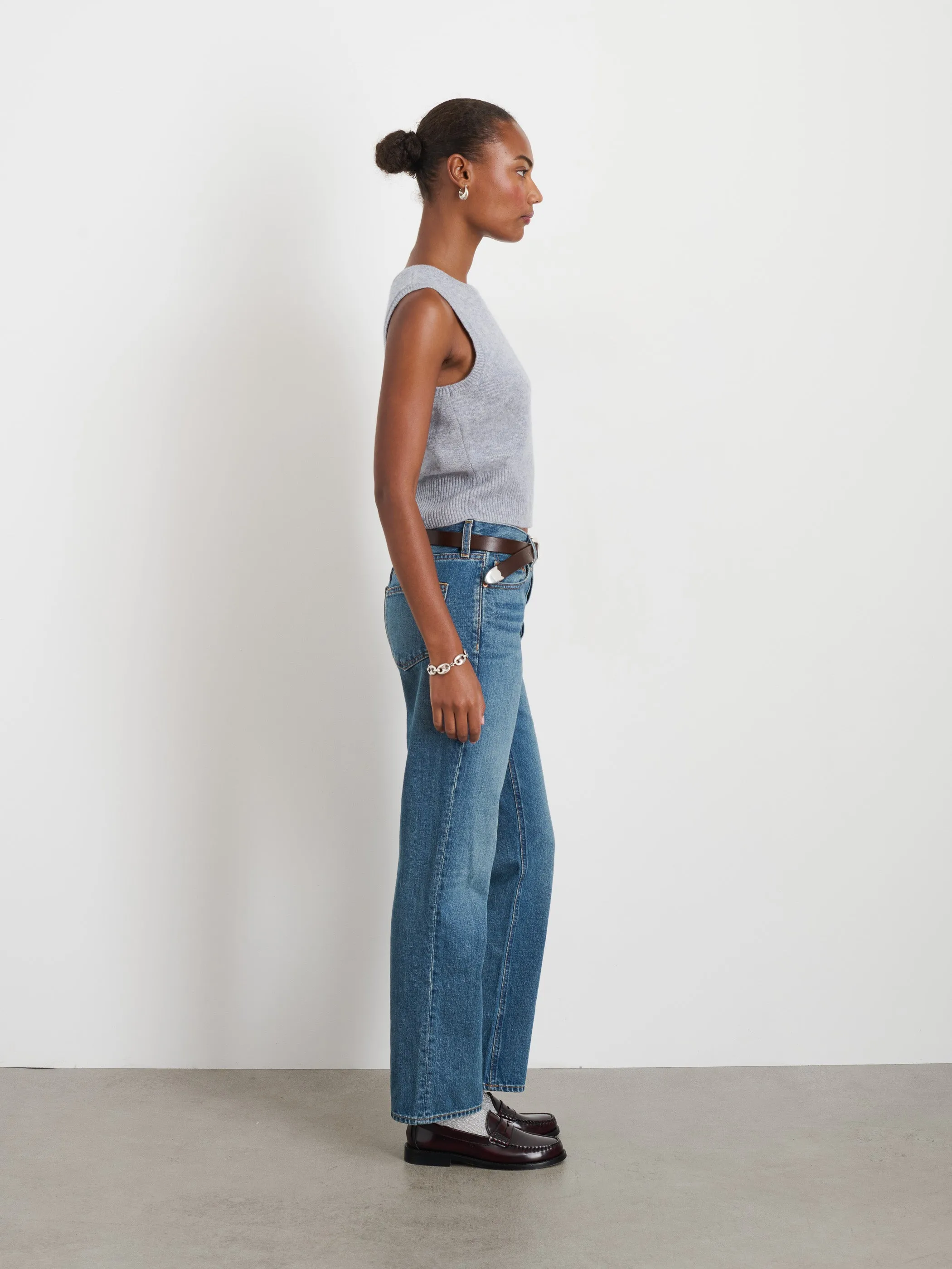 Lucie Vest in Cashmere sold by Alex Mill product image thumbnail 5