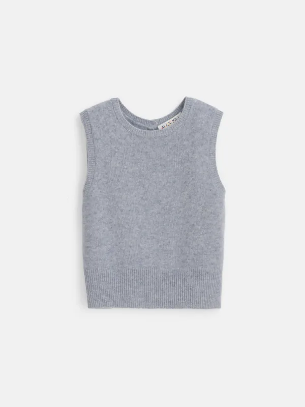 Lucie Vest in Cashmere sold by Alex Mill