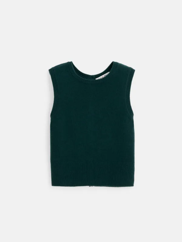 Lucie Vest in Cashmere sold by Alex Mill