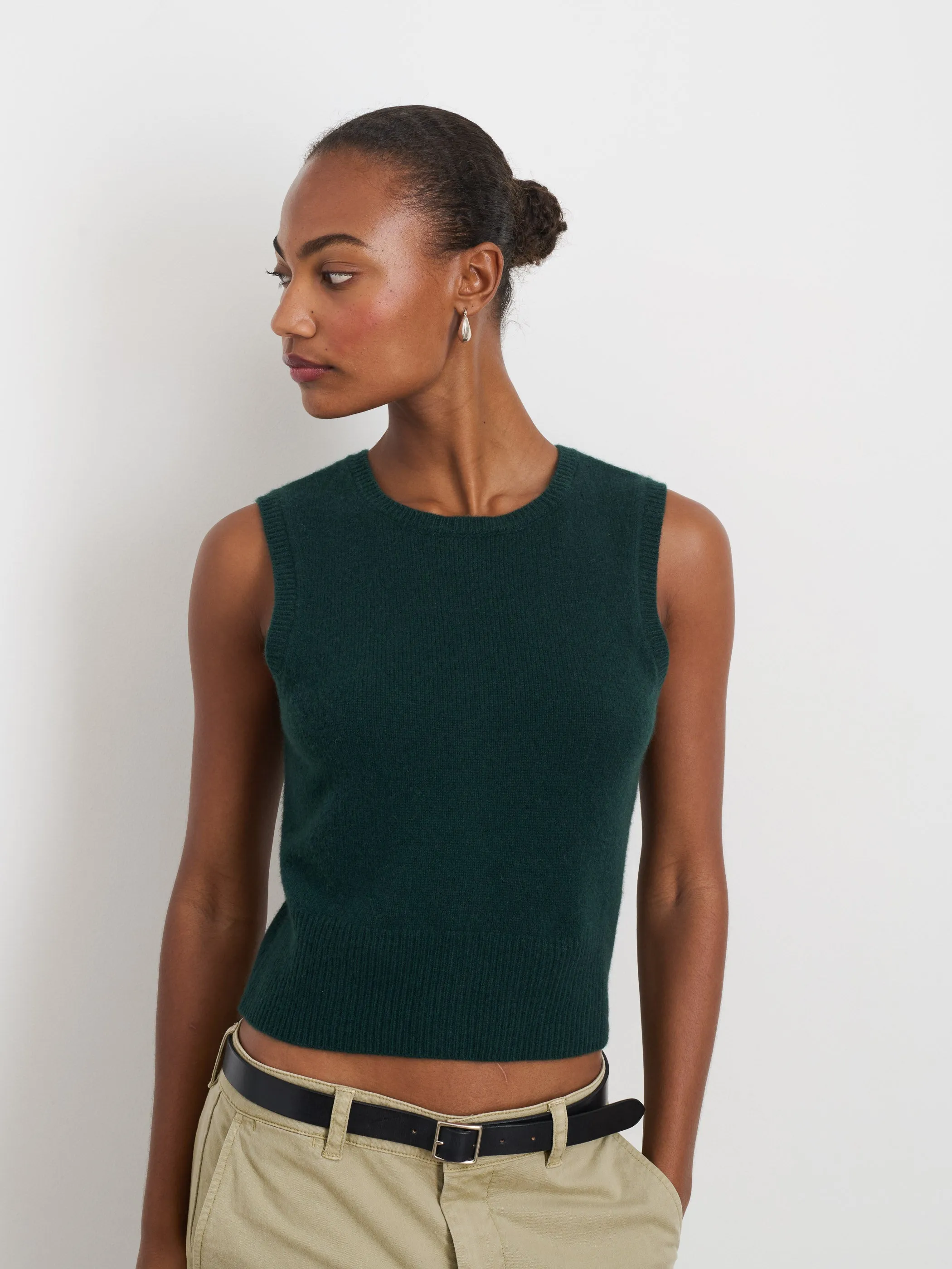 Lucie Vest in Cashmere sold by Alex Mill product image thumbnail 3