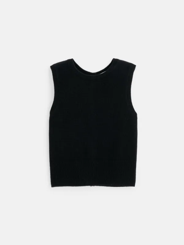 Lucie Vest in Cashmere sold by Alex Mill