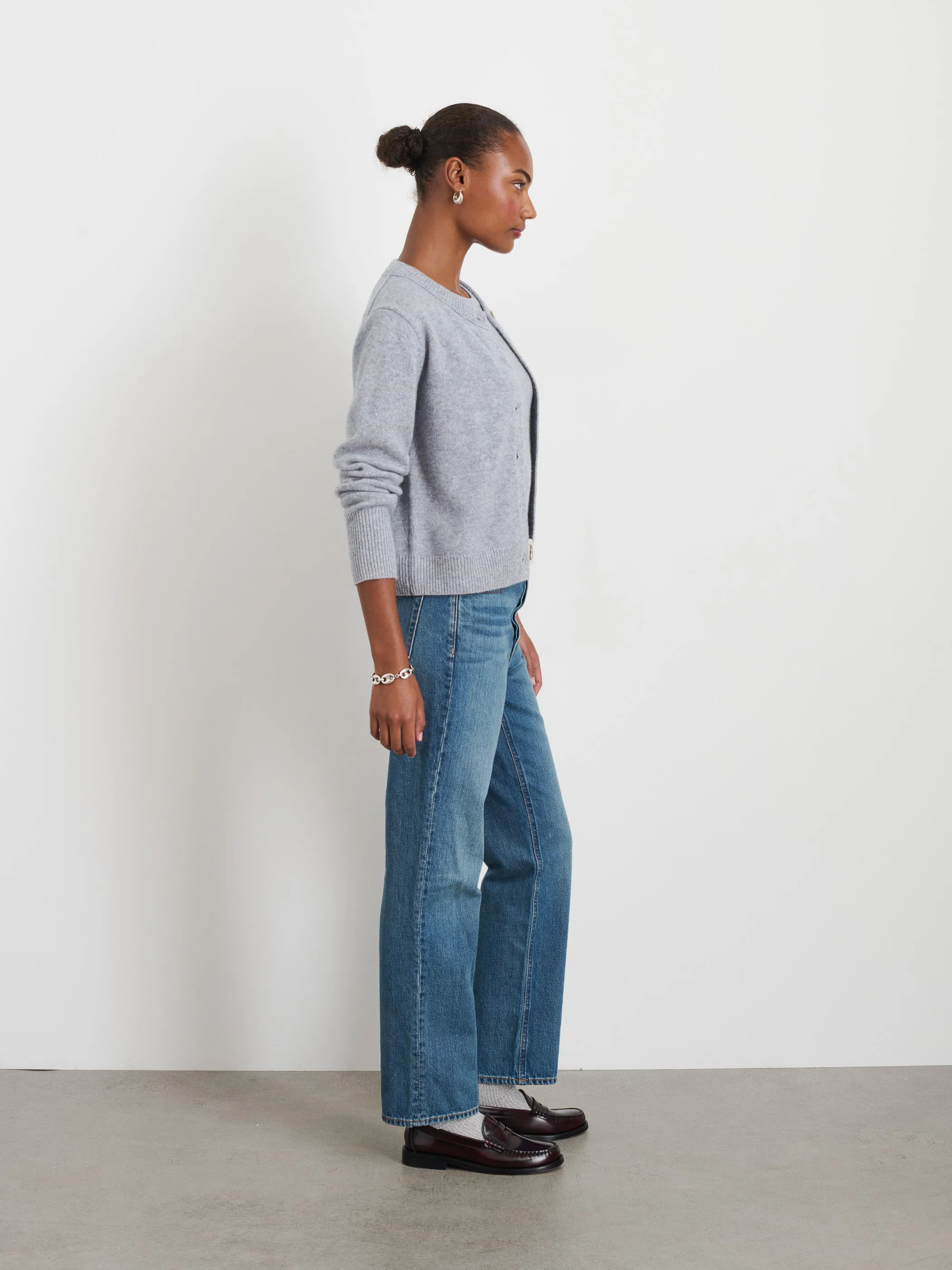 Lucie Cardigan in Cashmere sold by Alex Mill product image thumbnail 3