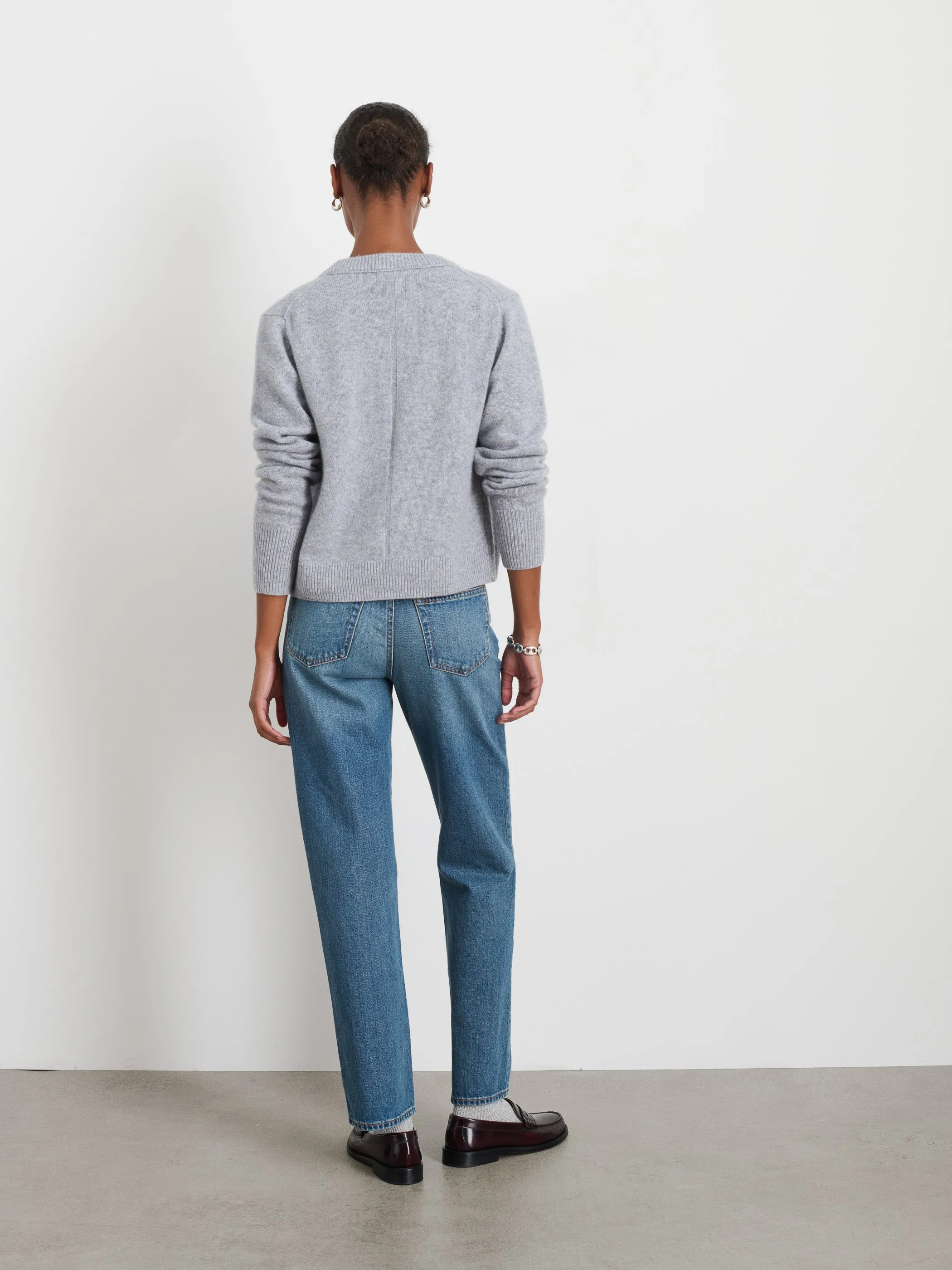 Lucie Cardigan in Cashmere sold by Alex Mill product image thumbnail 4