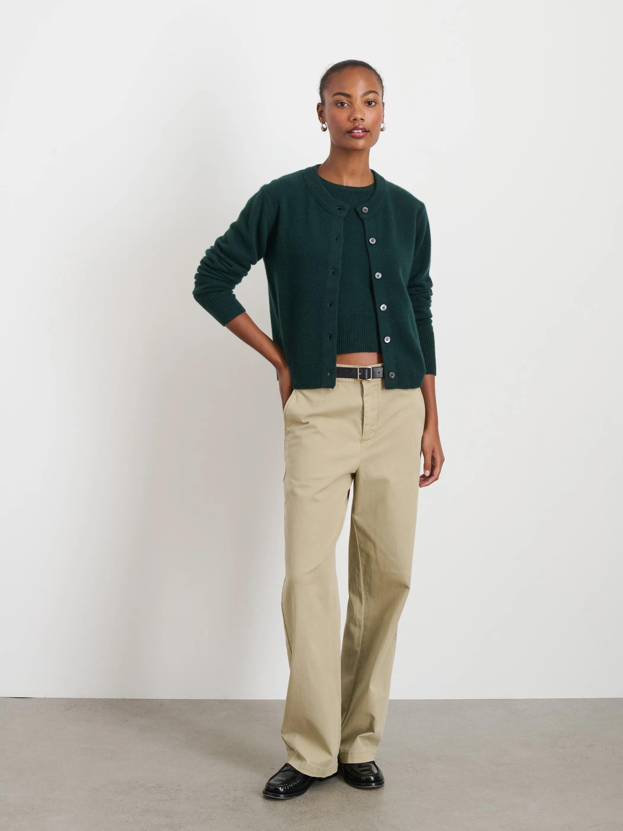 Lucie Cardigan in Cashmere sold by Alex Mill product image thumbnail 2