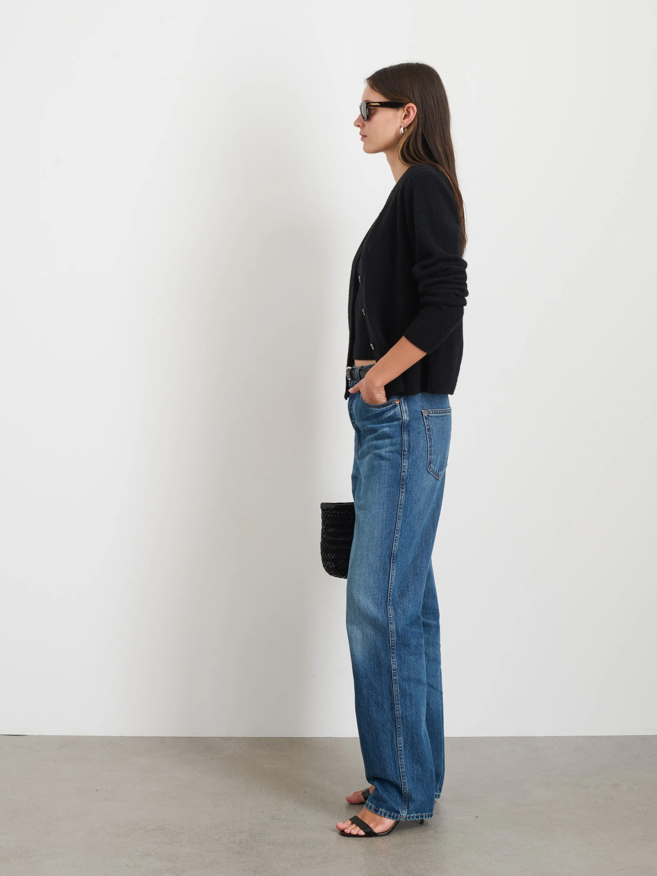 Lucie Cardigan in Cashmere sold by Alex Mill product image thumbnail 4