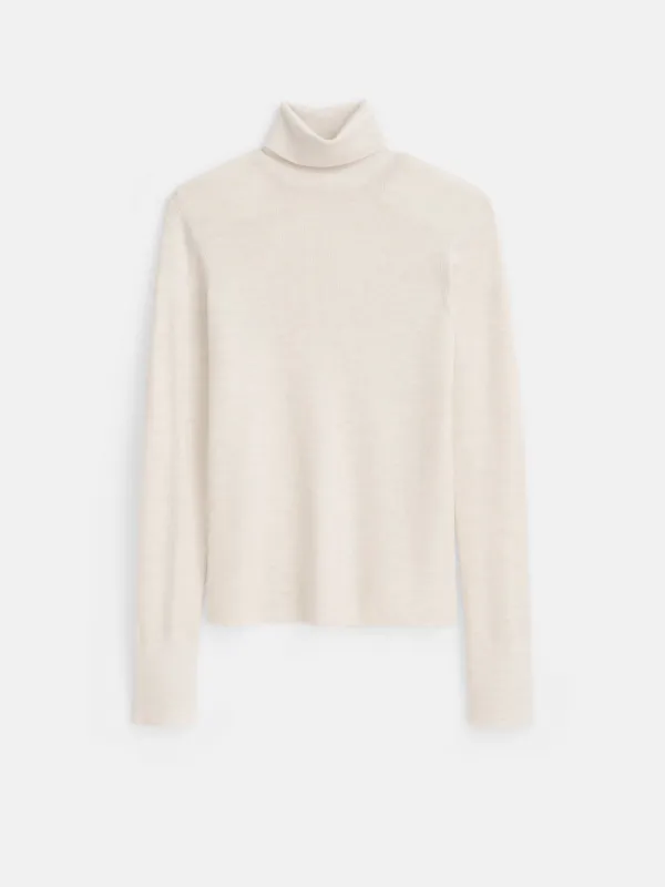 Emmaline Turtleneck In Merino Wool sold by Alex Mill