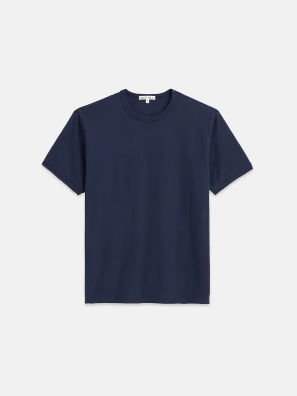 Standard T-Shirt in Slub Cotton sold by Alex Mill