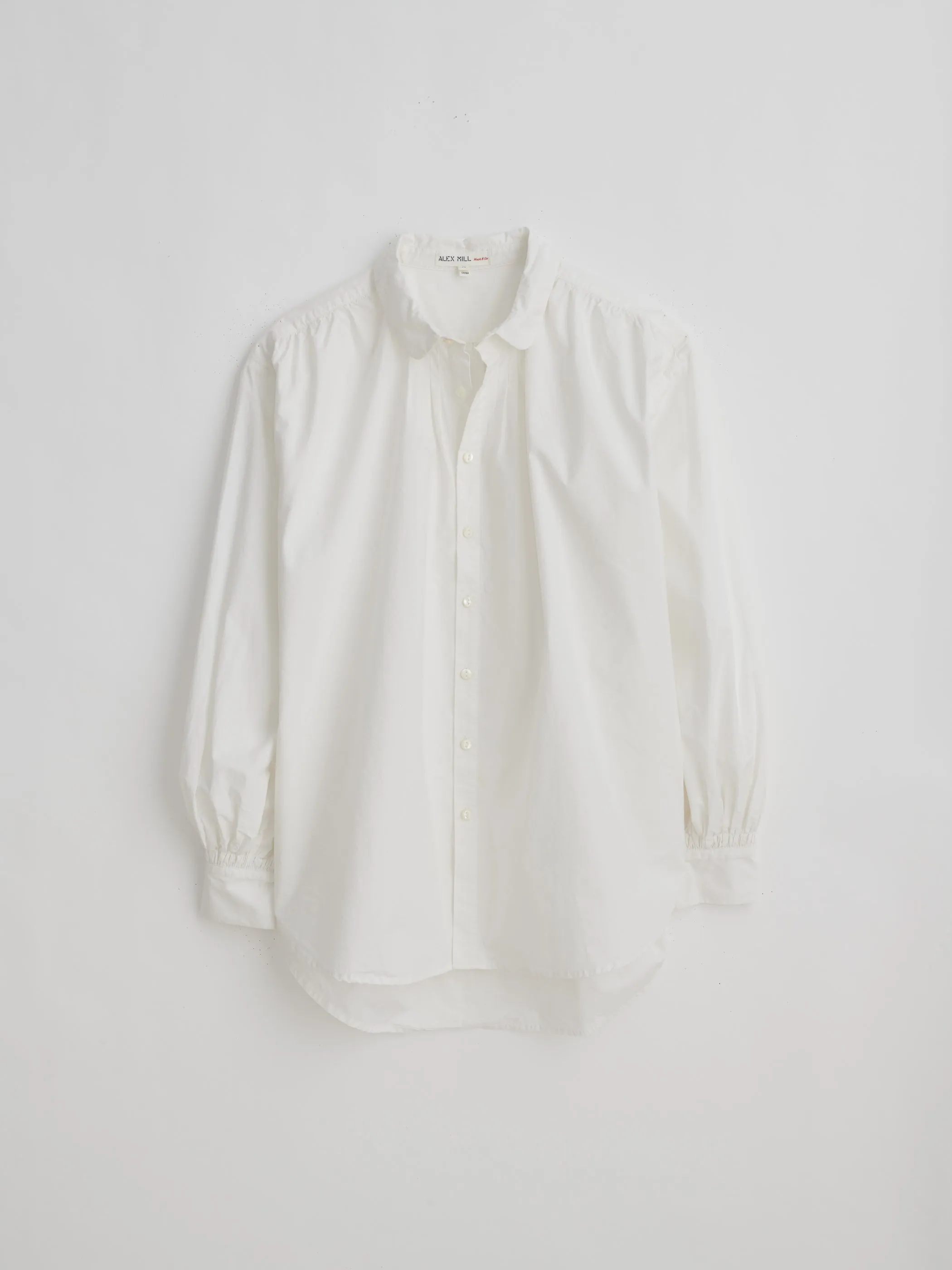 Kit Shirt in Paper Poplin sold by Alex Mill