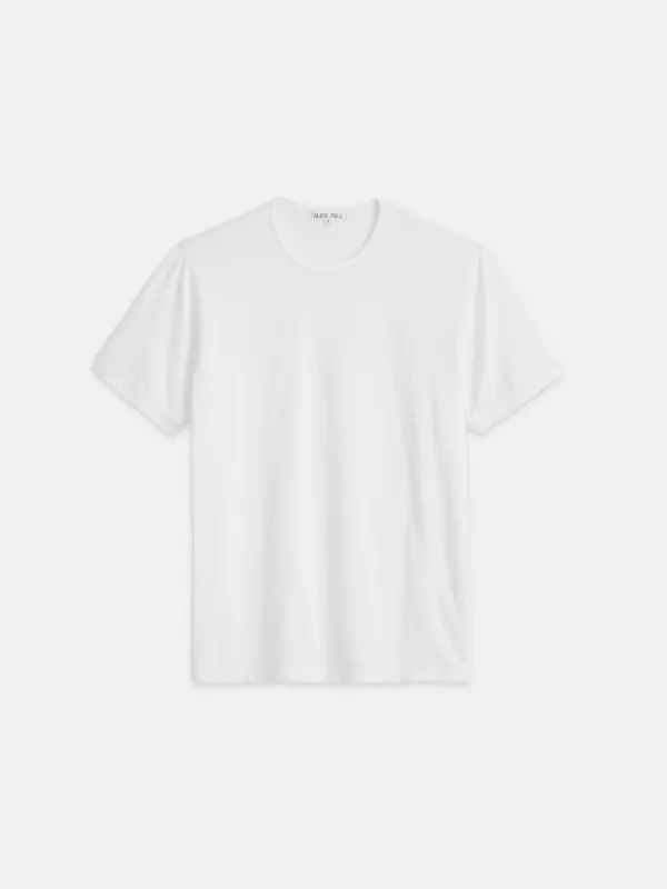 Standard T Shirt in Slub Cotton sold by Alex Mill
