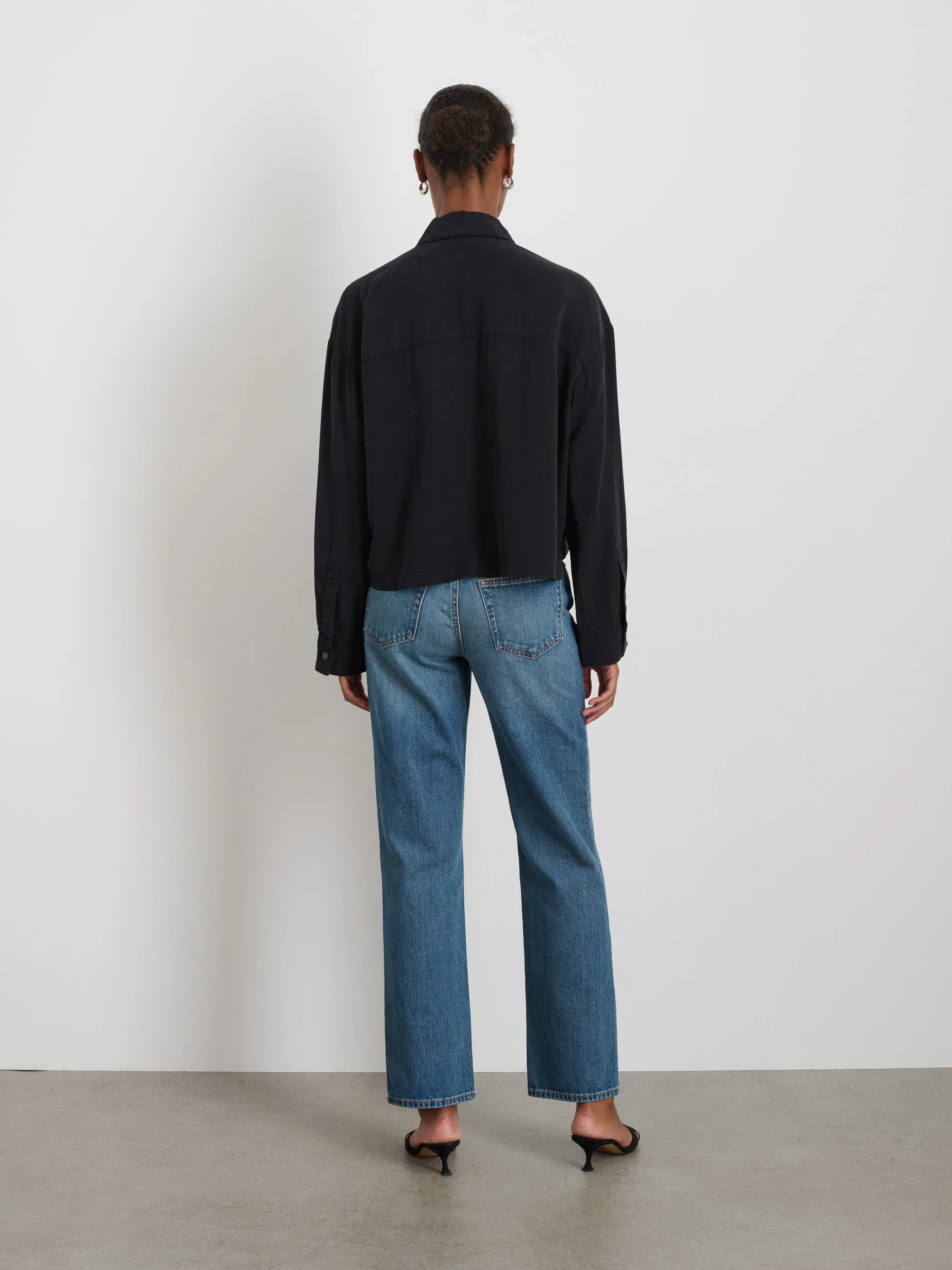 Cropped Gemma Shirt sold by Alex Mill product image thumbnail 5