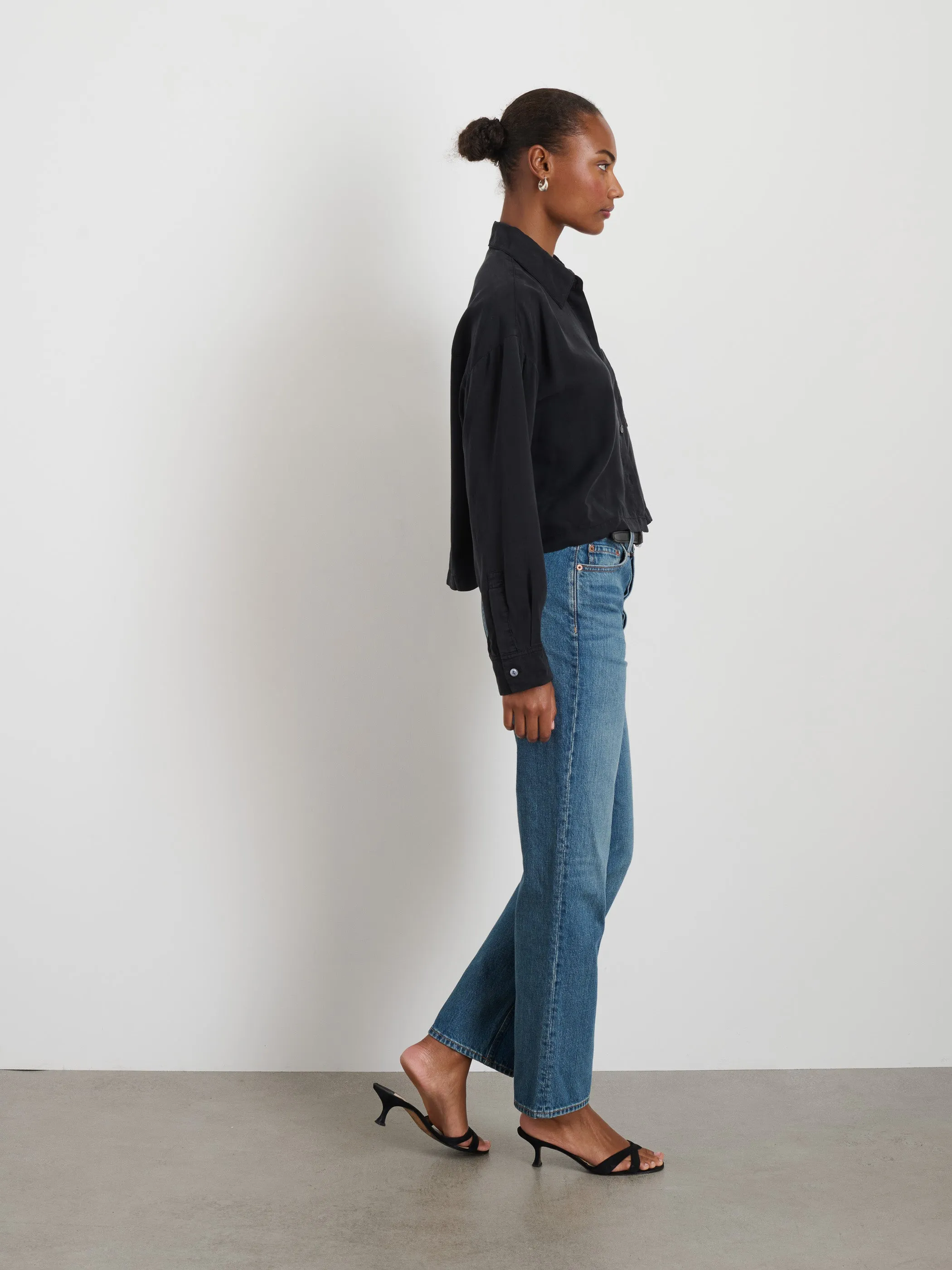 Cropped Gemma Shirt sold by Alex Mill product image thumbnail 4