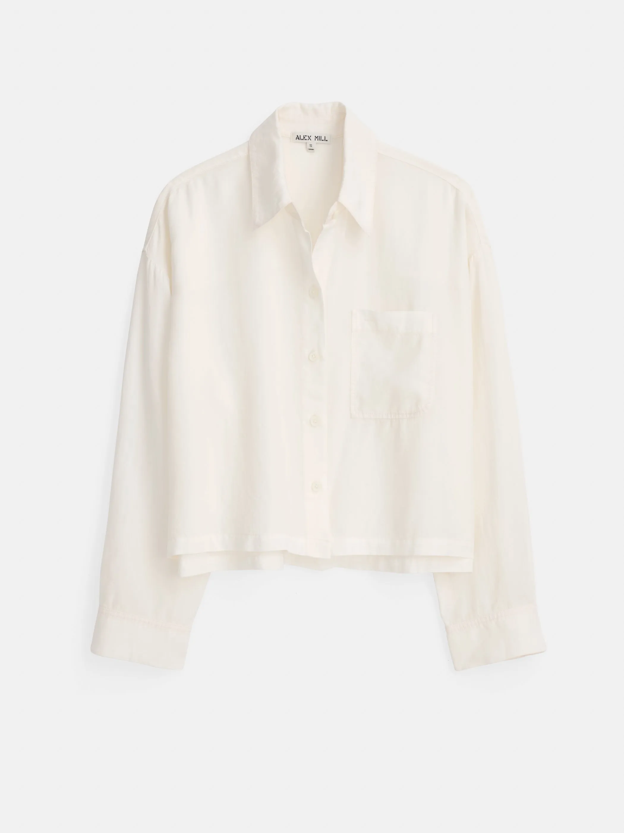 Cropped Gemma Shirt sold by Alex Mill