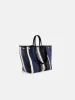 The Perfect Weekday Tote in Navy Cabana Stripe sold by Alex Mill