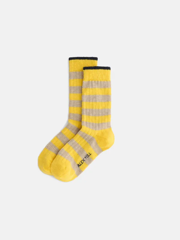 Cotton Stripe Socks sold by Alex Mill