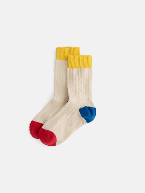 Cotton Colorblock Socks sold by Alex Mill