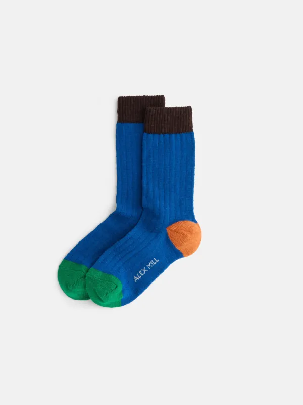 Cotton Colorblock Socks sold by Alex Mill