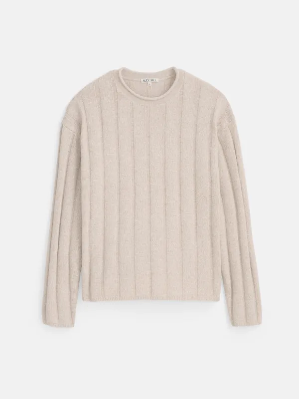 James Rollneck in Cotton Linen sold by Alex Mill