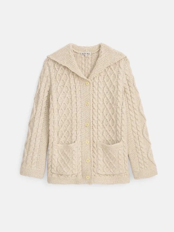 Ojai Cardigan in Cotton sold by Alex Mill