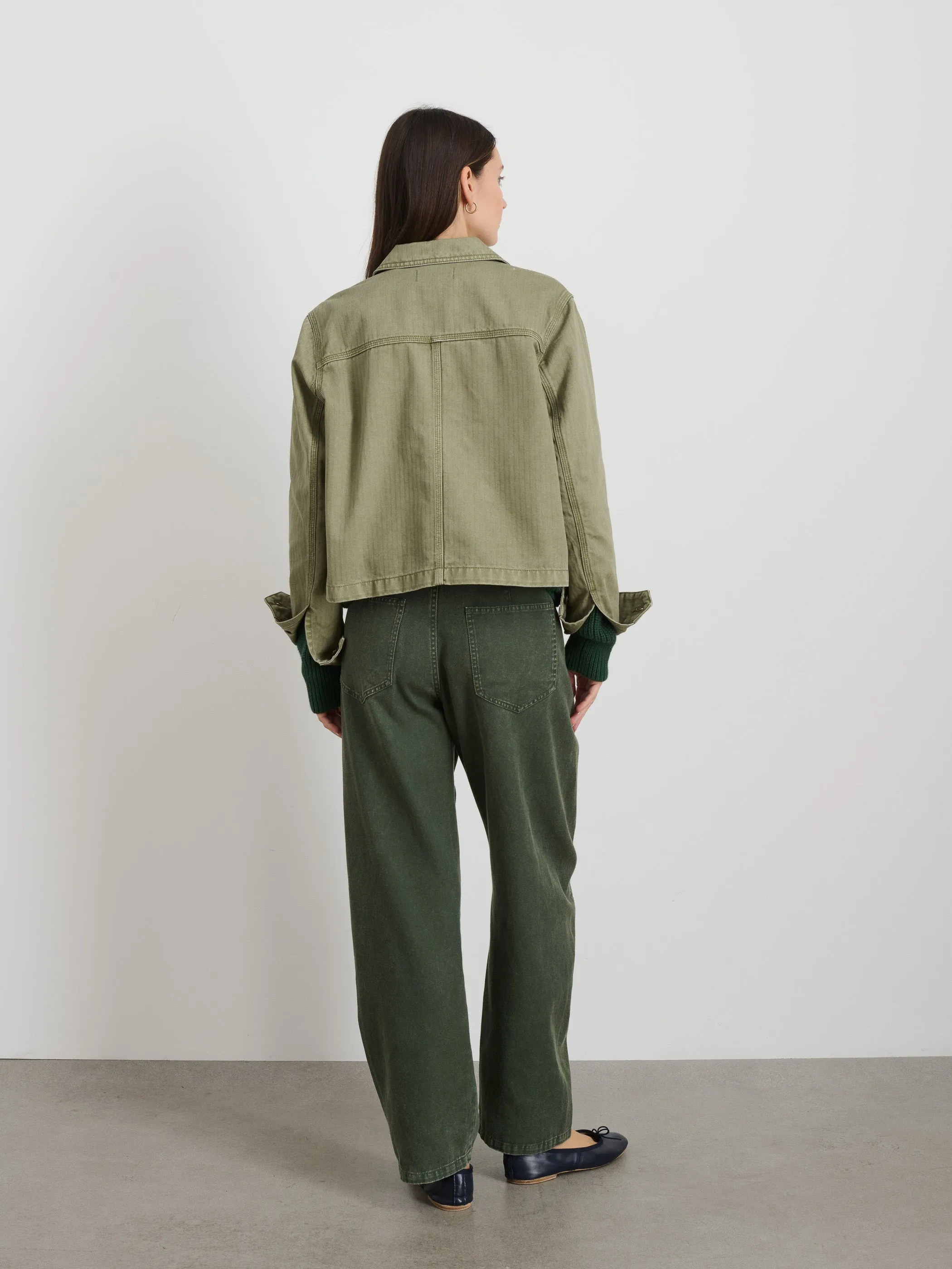 Marfa Work Jacket In Herringbone sold by Alex Mill product image thumbnail 5