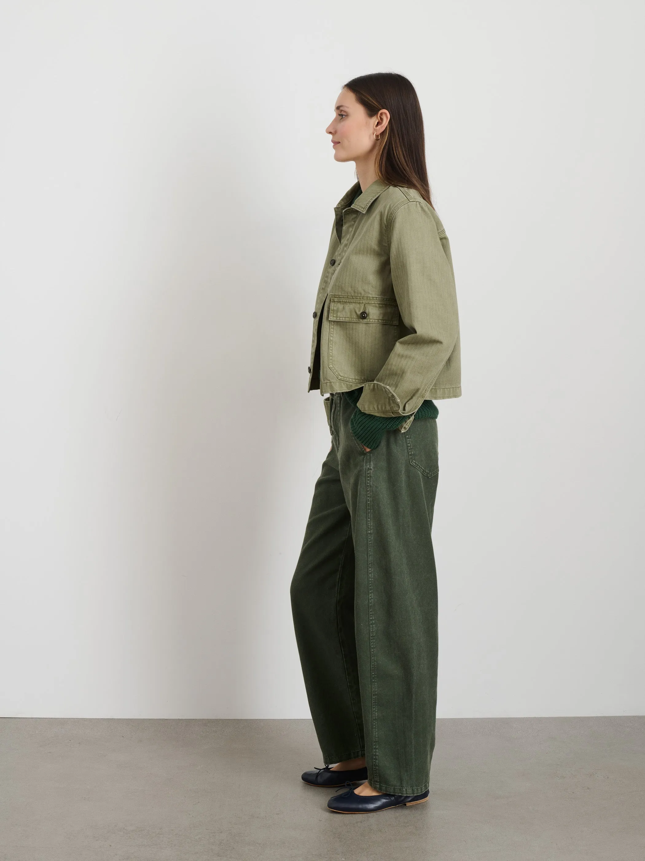 Marfa Work Jacket In Herringbone sold by Alex Mill product image thumbnail 4