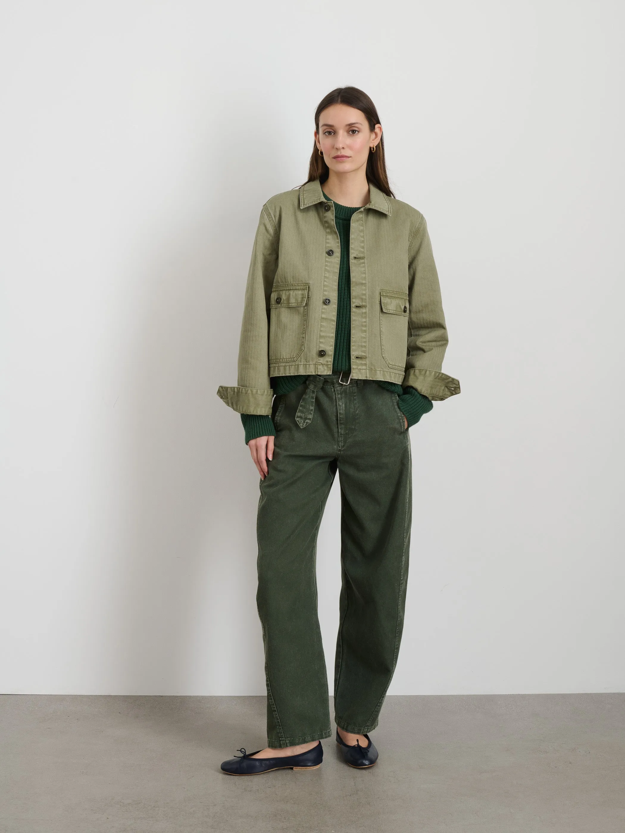 Marfa Work Jacket In Herringbone sold by Alex Mill product image thumbnail 3