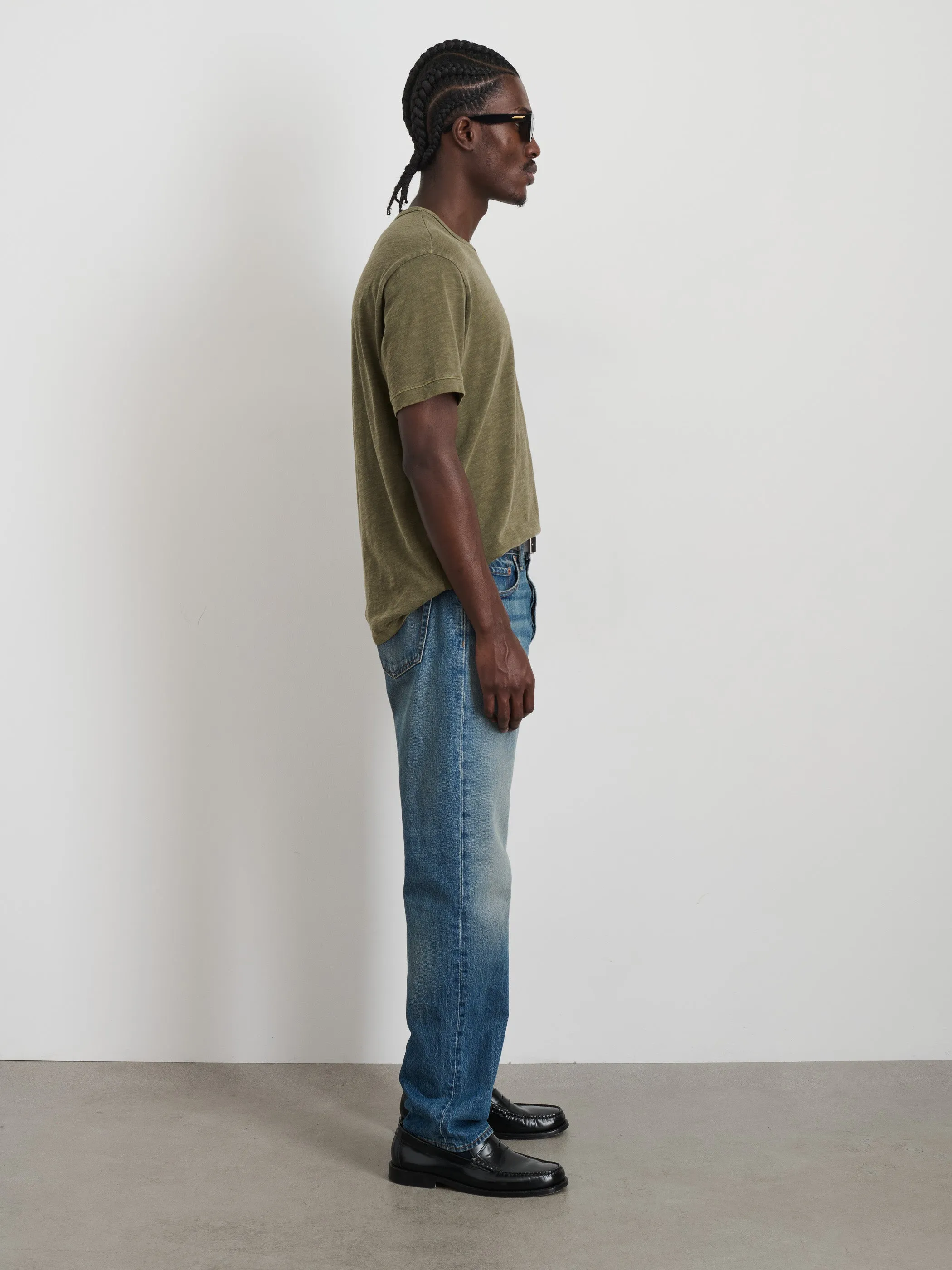 The Standard T-Shirt In Slub Cotton sold by Alex Mill product image thumbnail 4