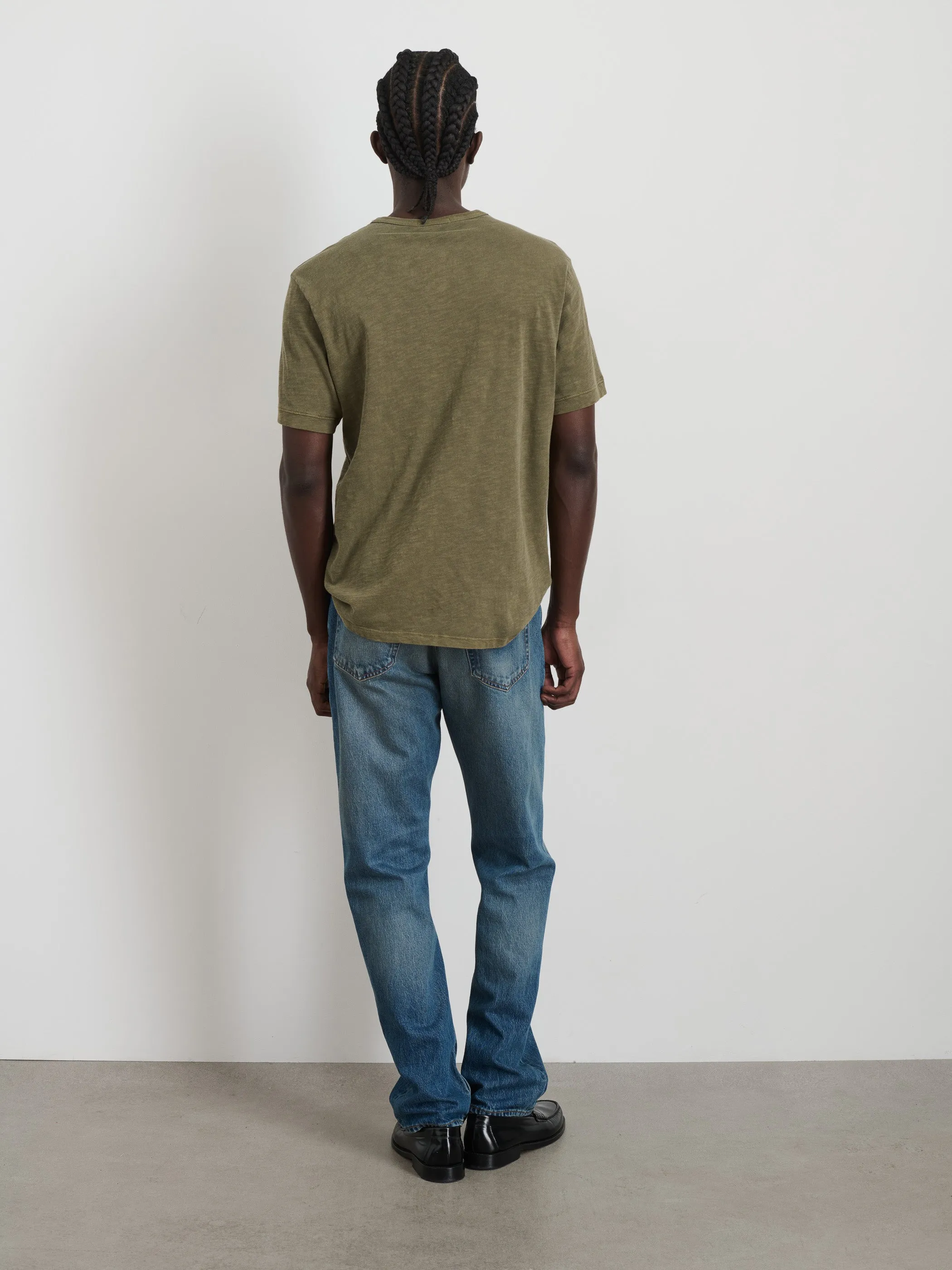 The Standard T-Shirt In Slub Cotton sold by Alex Mill product image thumbnail 5