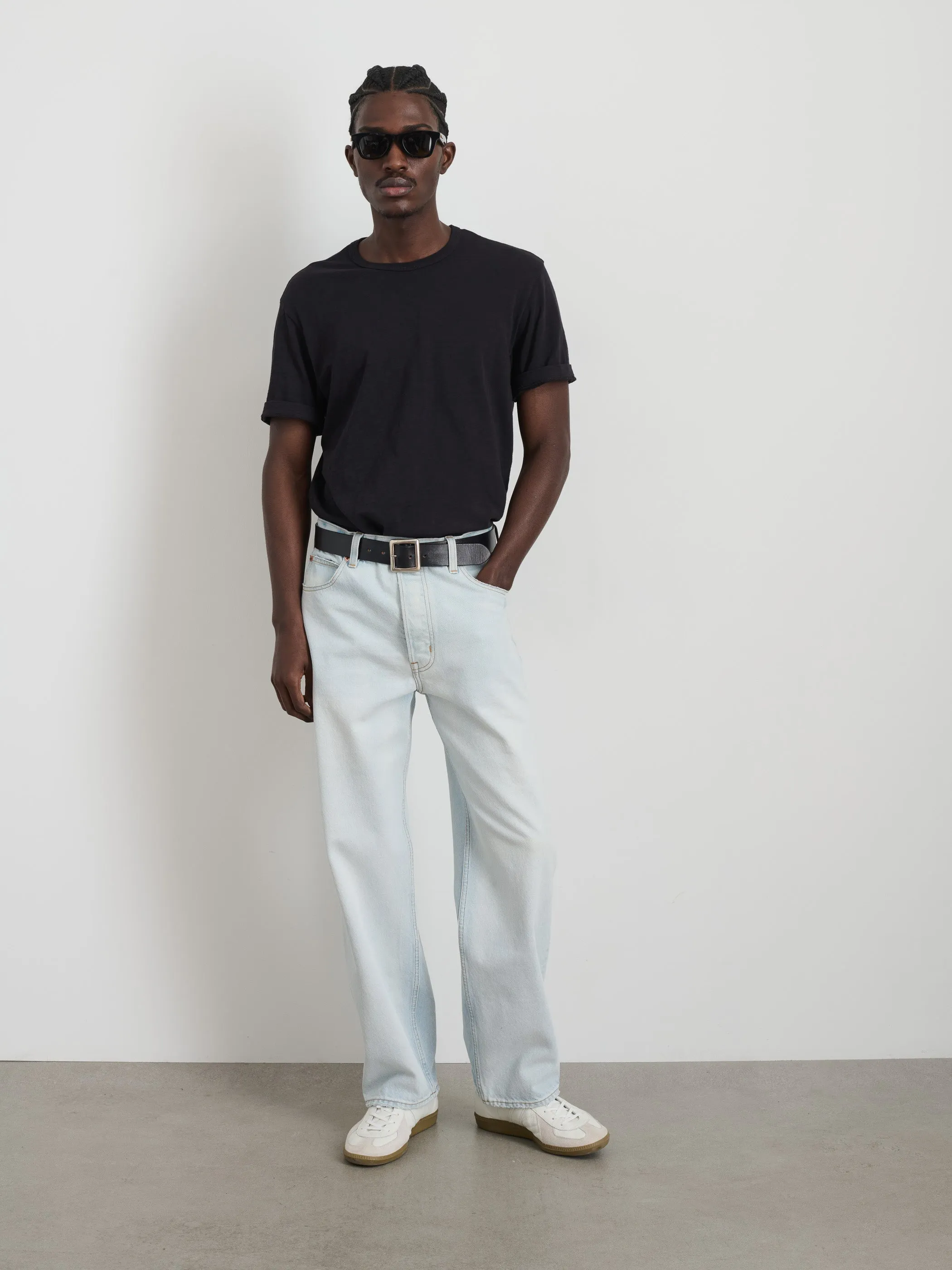 The Standard T-Shirt In Slub Cotton sold by Alex Mill product image thumbnail 2