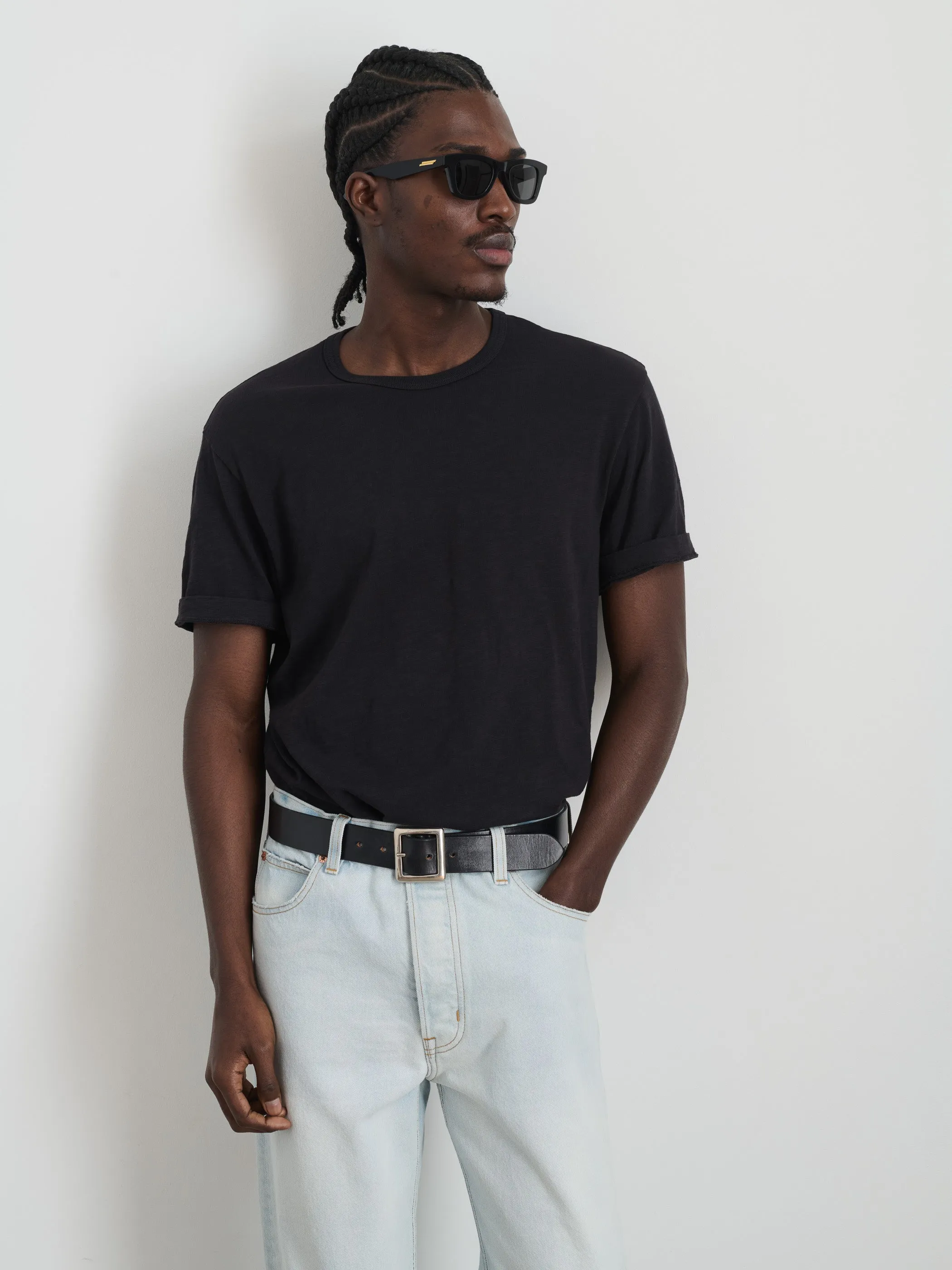 The Standard T-Shirt In Slub Cotton sold by Alex Mill product image thumbnail 3