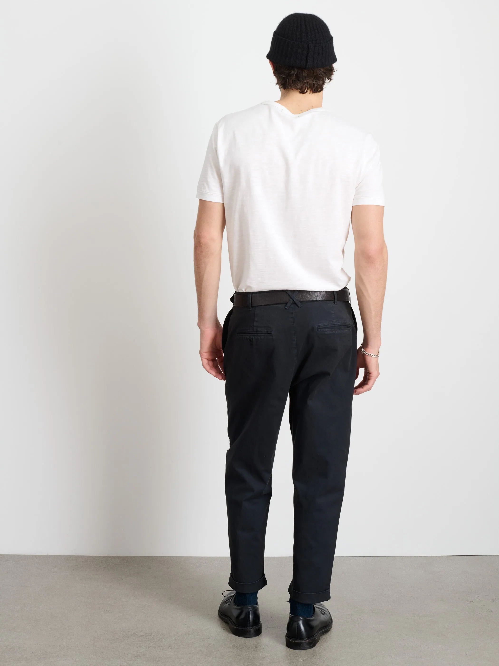 Standard Pleated Pant in Chino sold by Alex Mill product image thumbnail 4