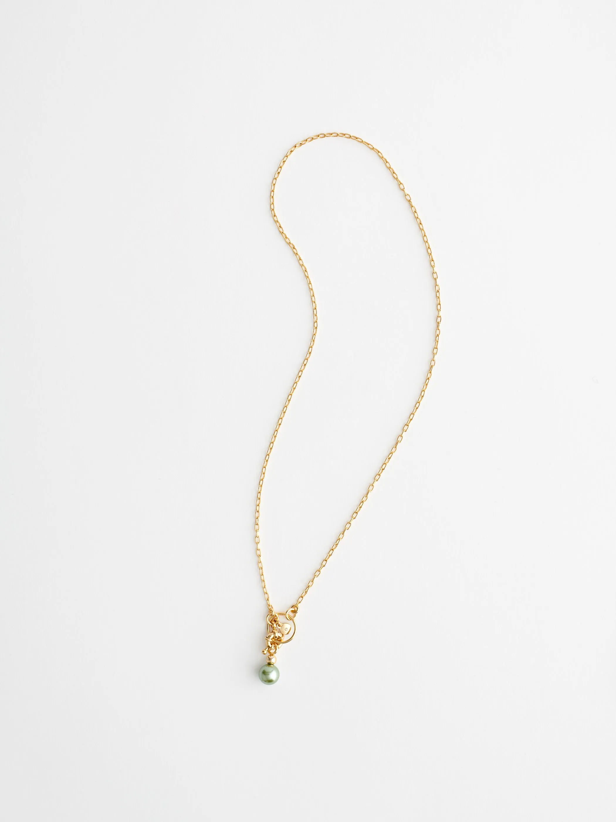 Chain Necklace with Ring sold by Alex Mill product image thumbnail 2