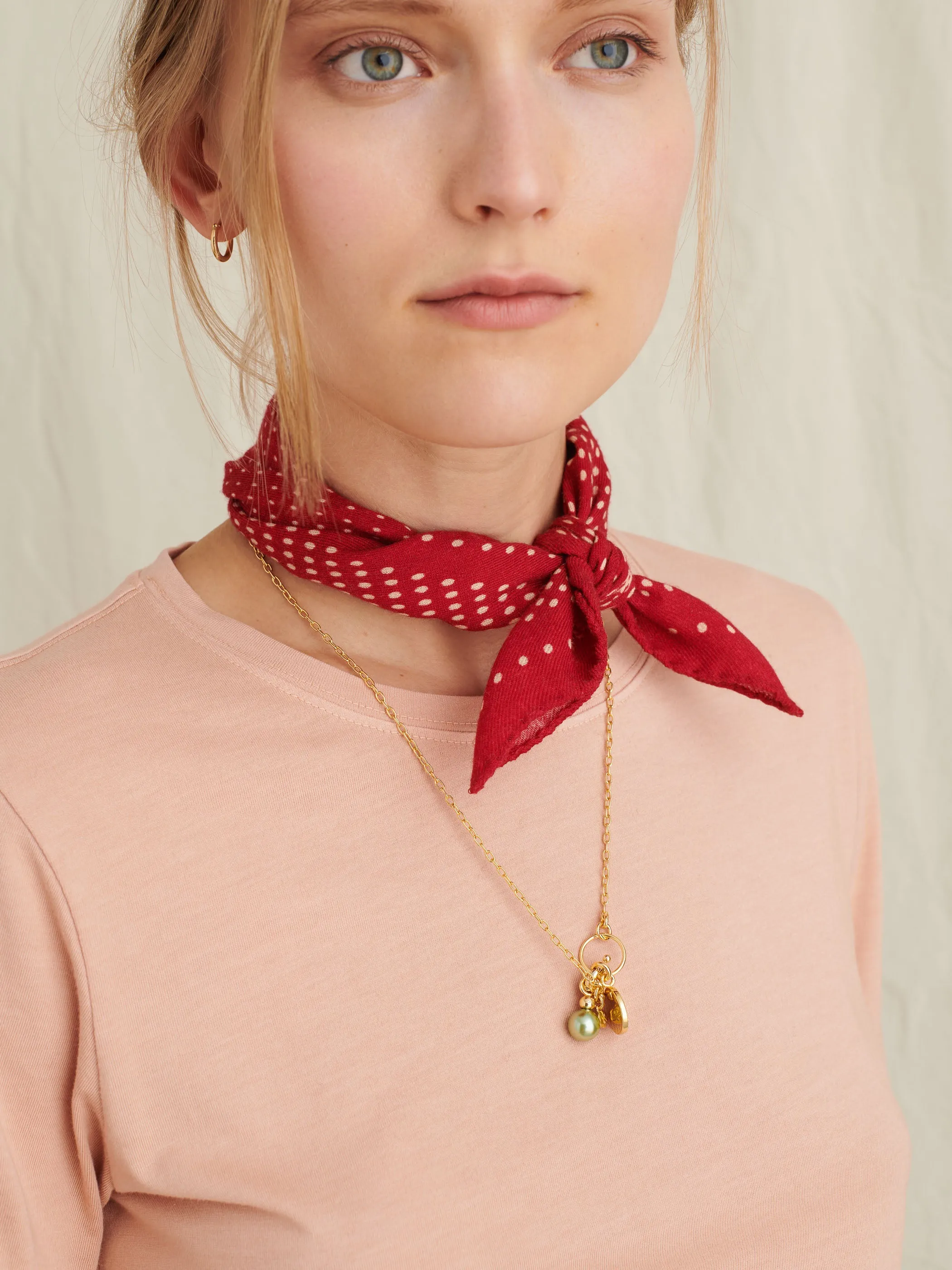 Chain Necklace with Ring sold by Alex Mill product image thumbnail 3