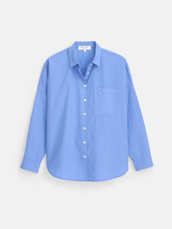 Jo Shirt In Cotton Poplin sold by Alex Mill