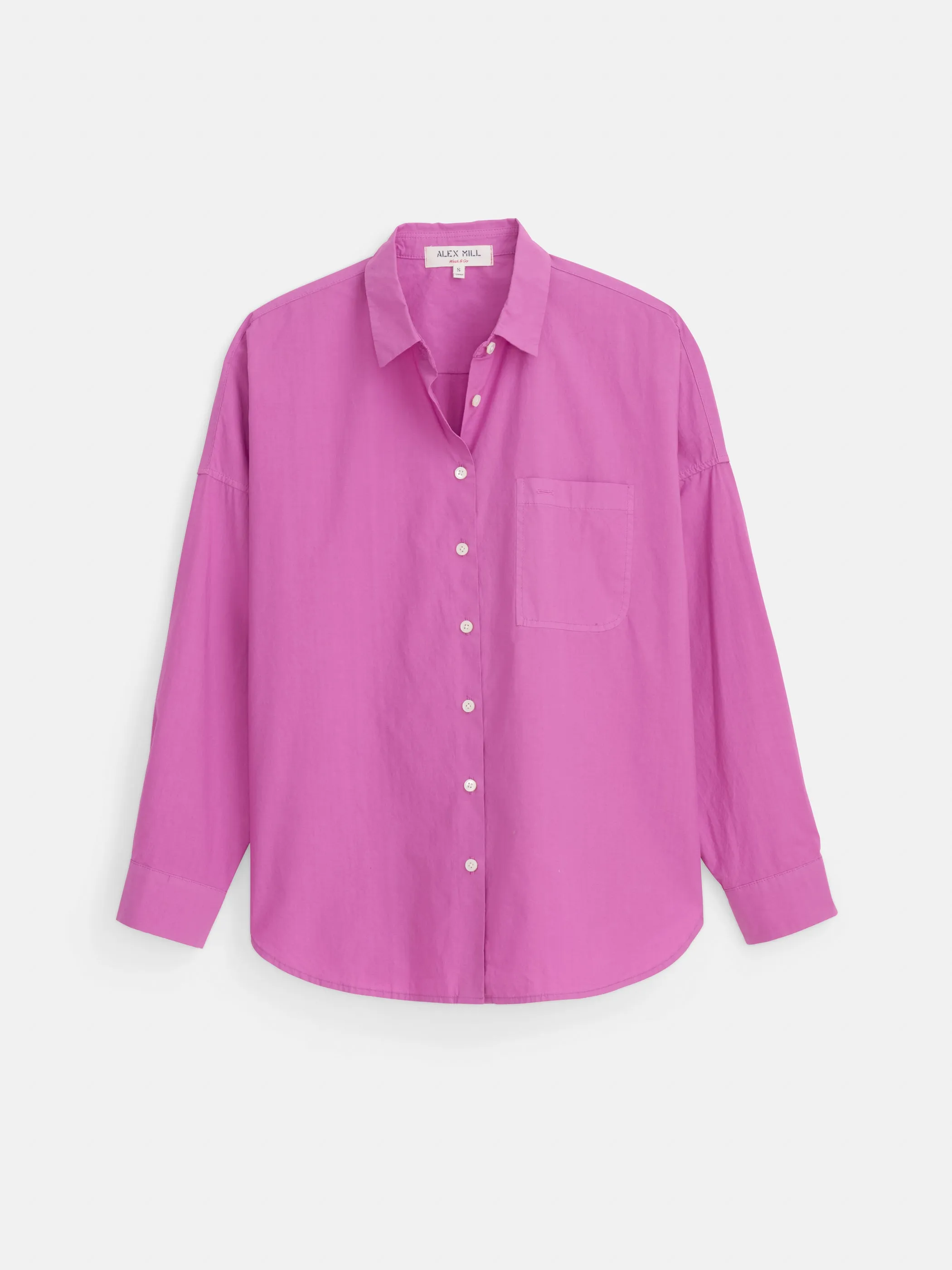 Jo Shirt In Cotton Poplin sold by Alex Mill