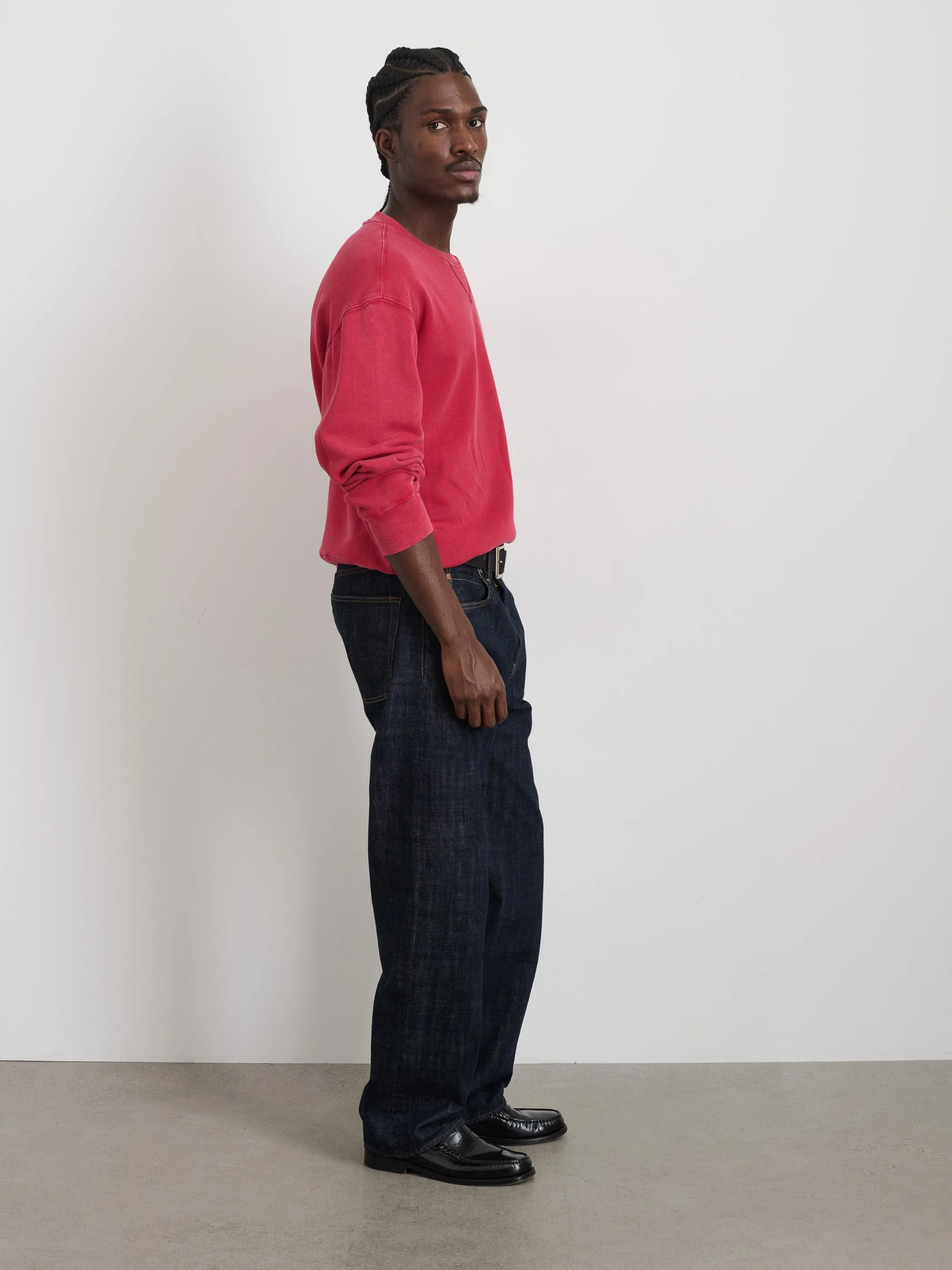 Marlon Sweatshirt in Lightweight Cotton Terry sold by Alex Mill product image thumbnail 4