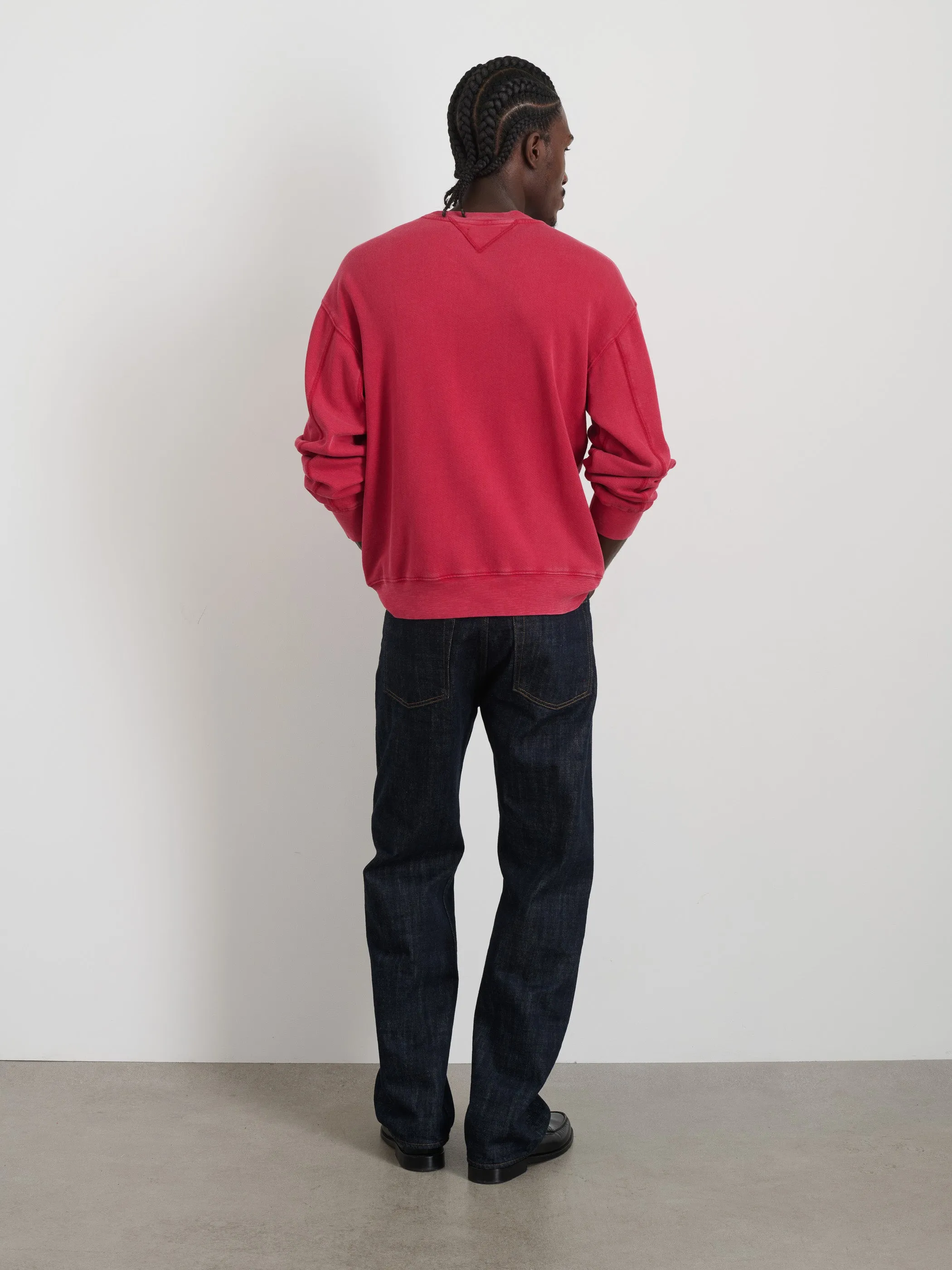 Marlon Sweatshirt in Lightweight Cotton Terry sold by Alex Mill product image thumbnail 5