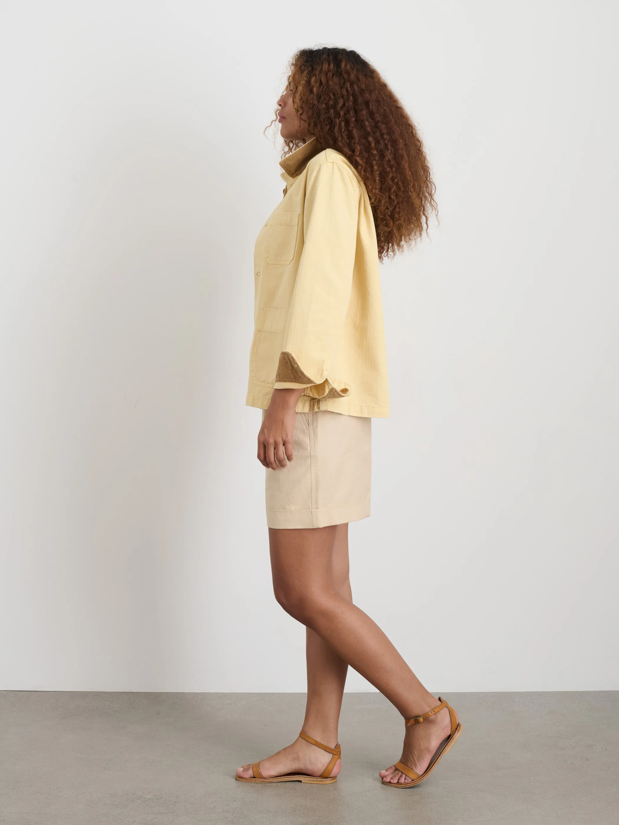 Britt Work Jacket in Herringbone sold by Alex Mill product image thumbnail 4